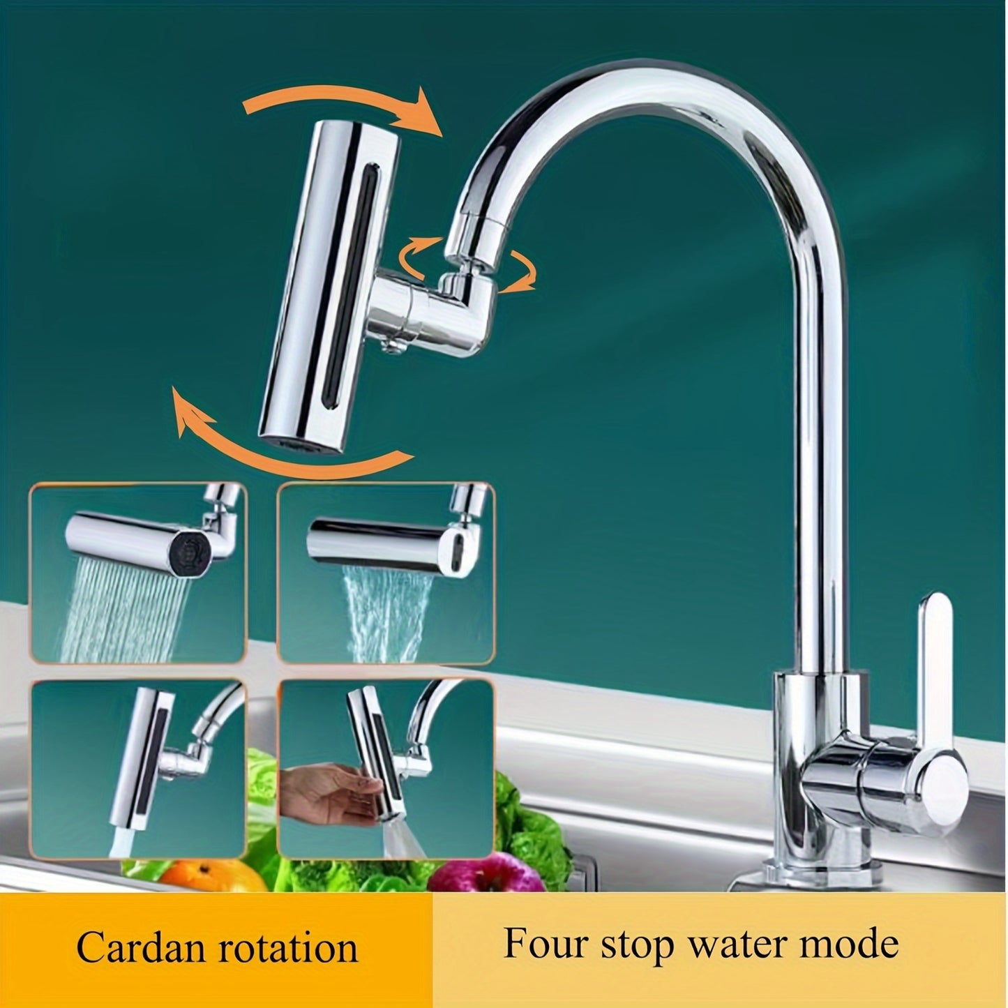 Adaptor rotativ pentru robinet